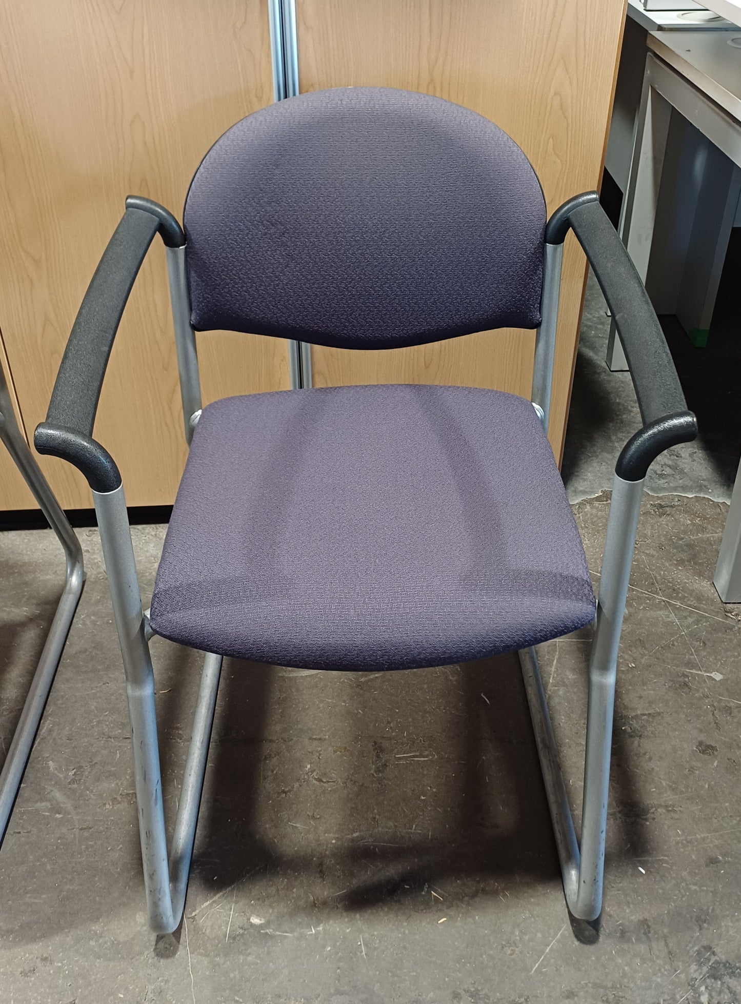 Purple Office Arm Chair