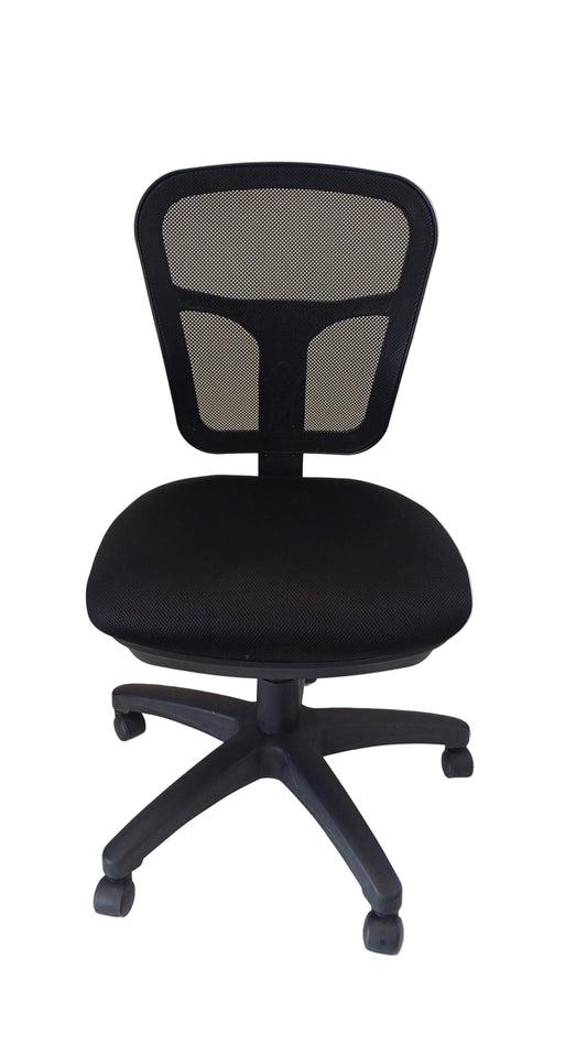 Black mesh back office chair