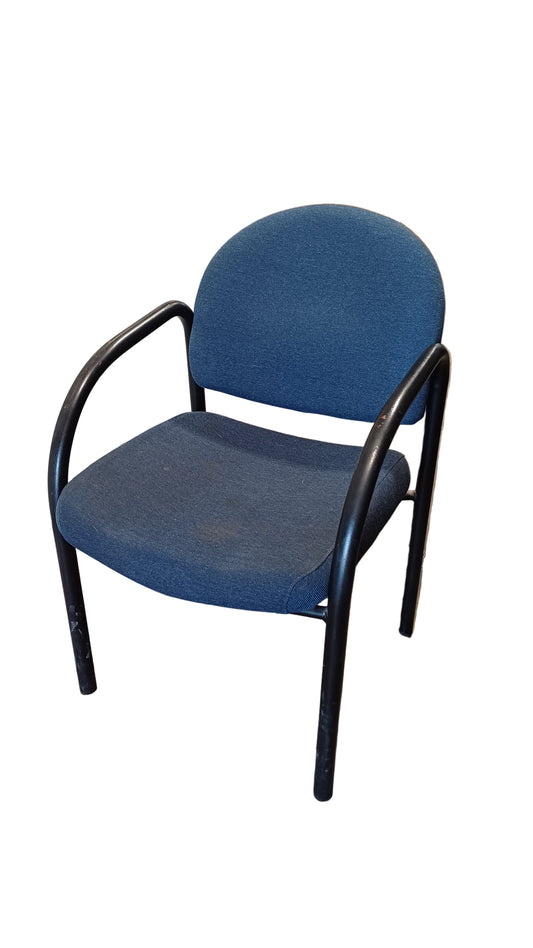 Blue visitor chair