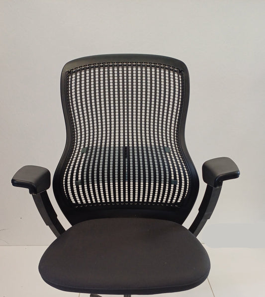 Black Knoll Black Office Chair