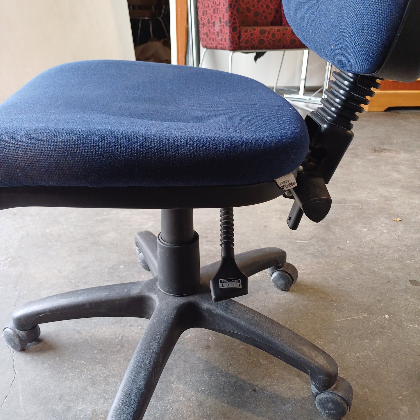 Office chair - Blue (Officemax)