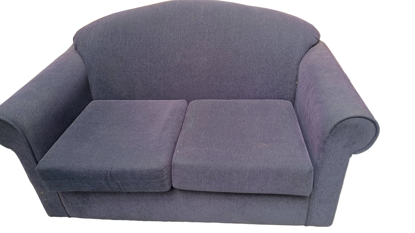 Purple 2 seater couch