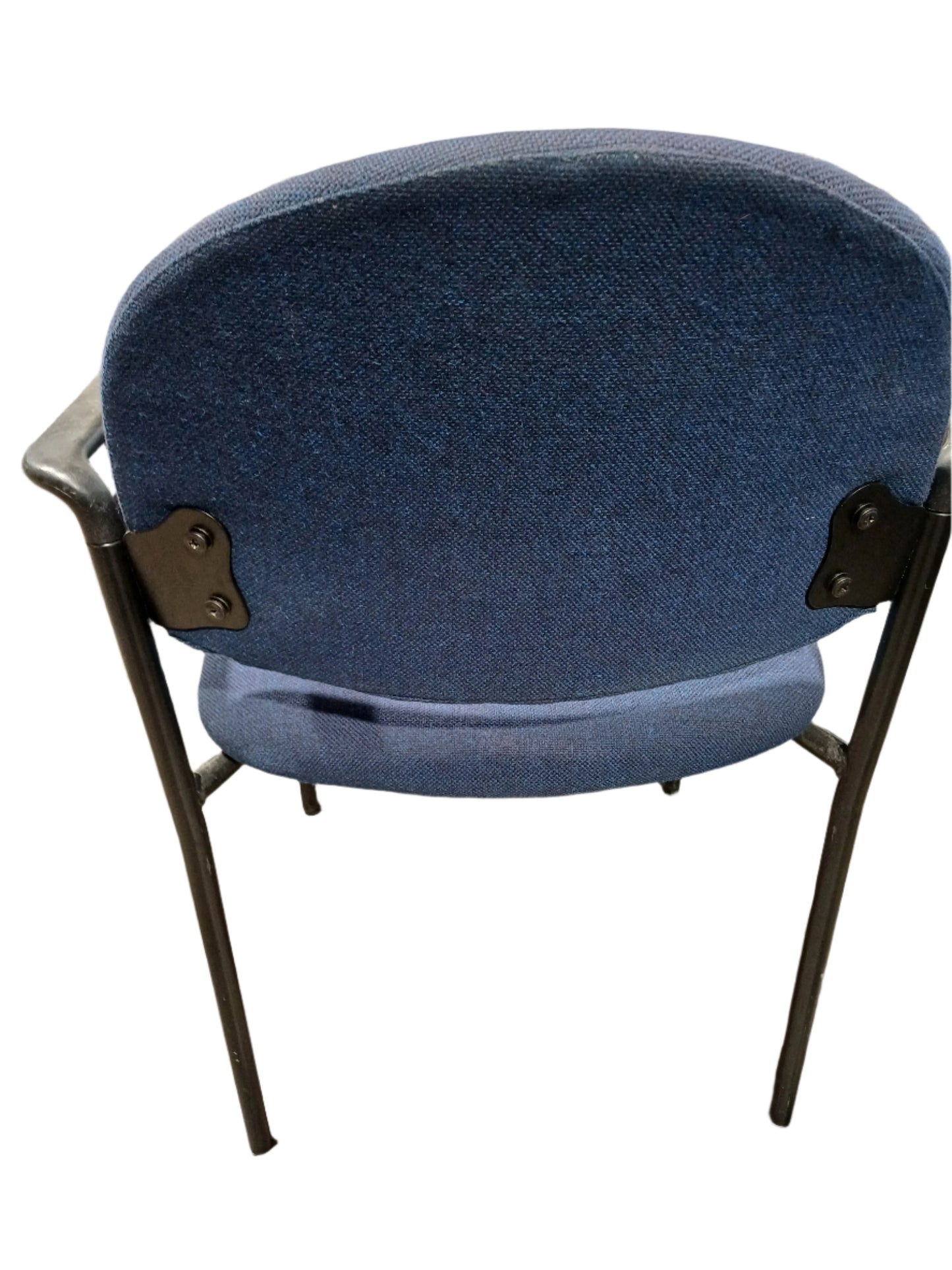 Blue reception armchair