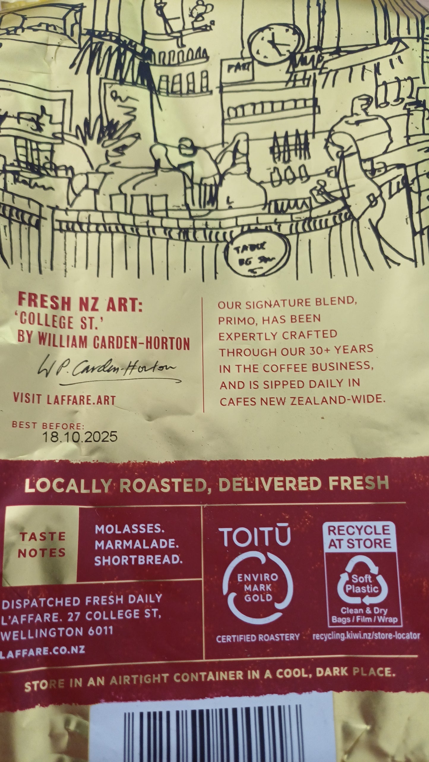 L'affare Primo Coffee Beans 200g