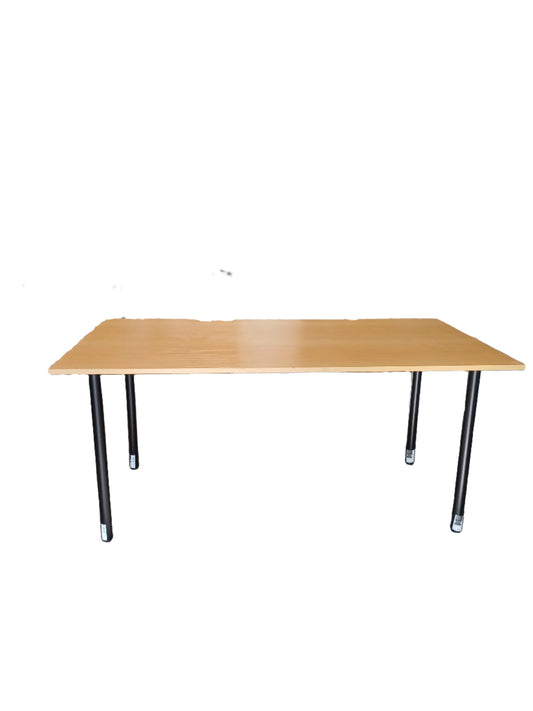 Brown stripped desk