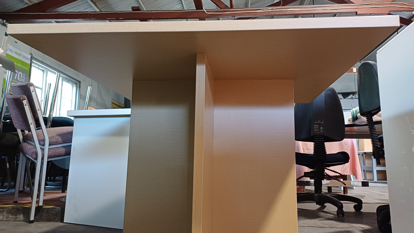 Small Square Table - Wood Grain