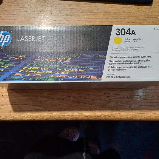 HP 304A / CC532A Yellow Original Toner