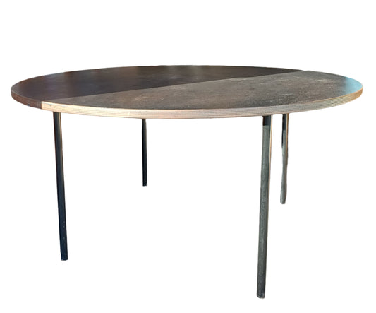 Brown Round Table