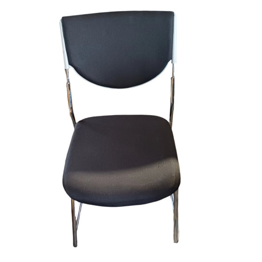 Black reception chair