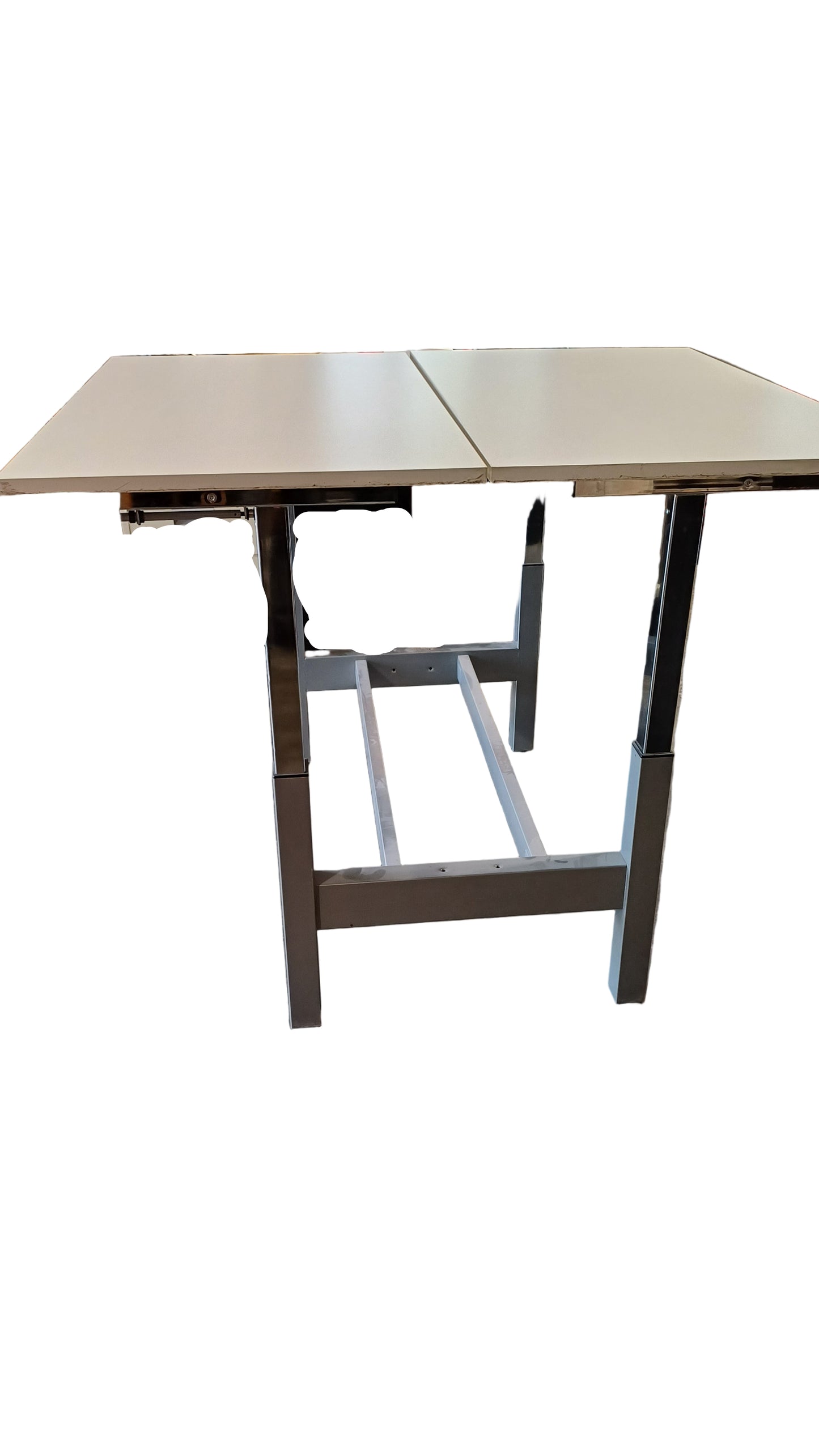 Adjustable windup Sit/Stand Double Desk-2 Person