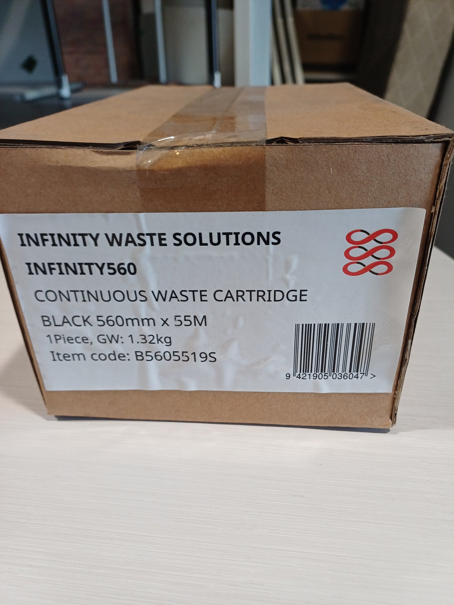 Continuous Waste Cartridge