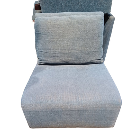 Single Seater Couch-Blue