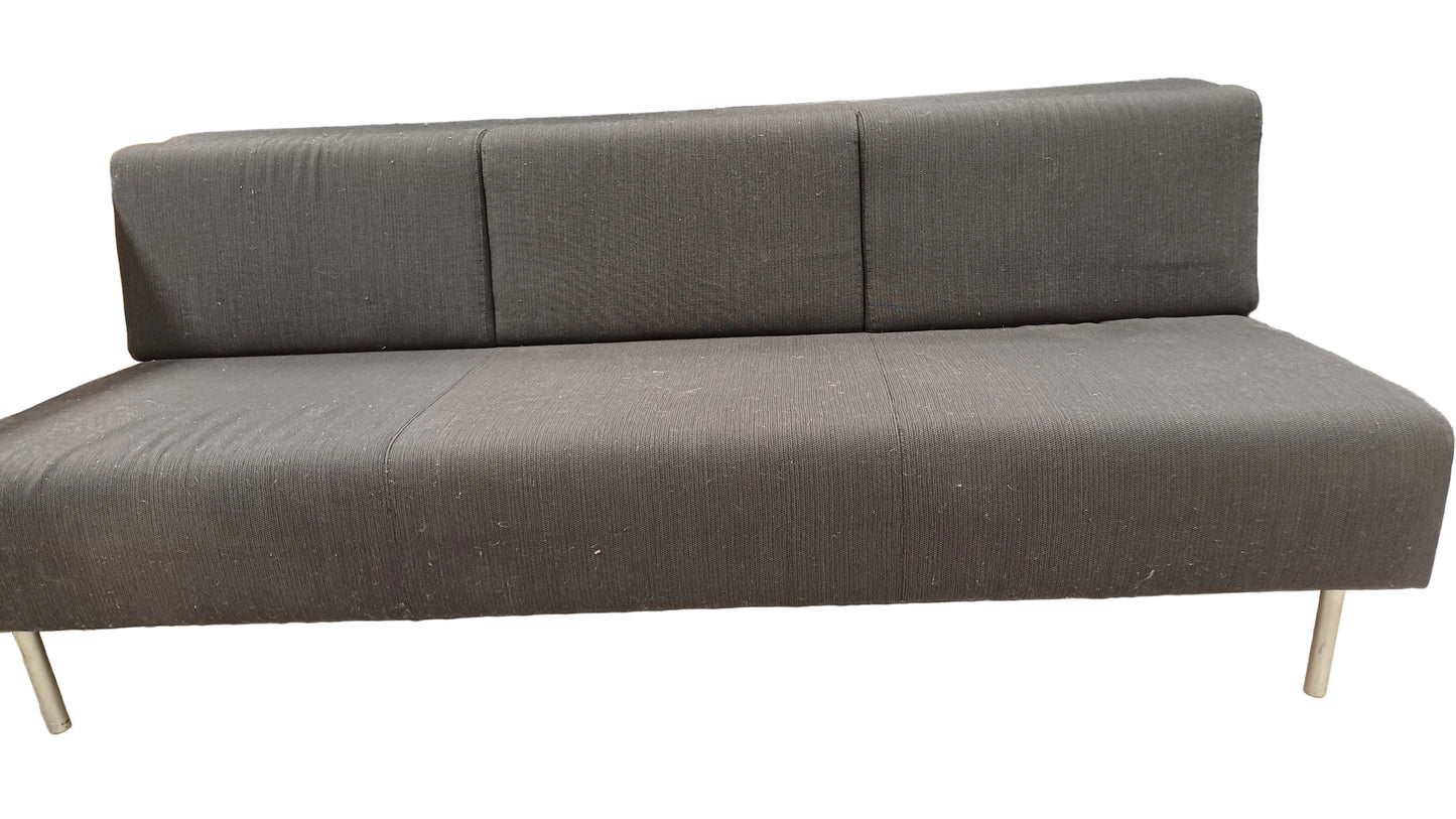 Dark grey 3 seater couch