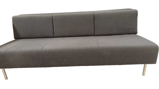 Dark grey 3 seater couch
