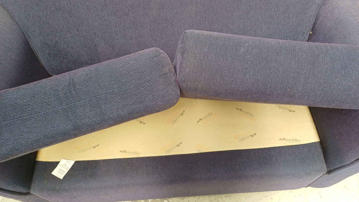 Purple 2 seater couch