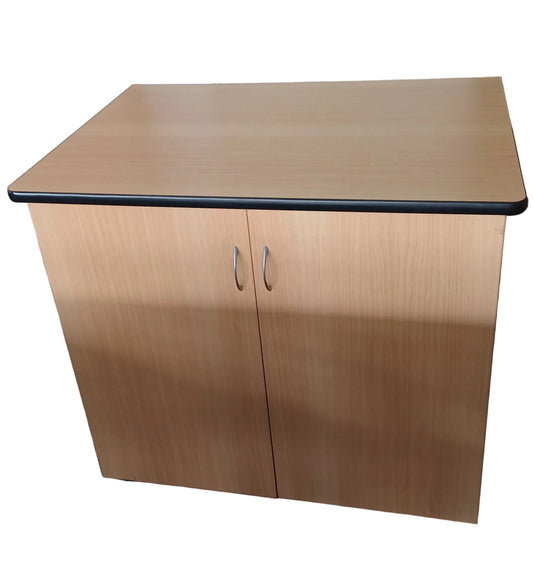 Wooden Vinyl Cabinet 1000mm W