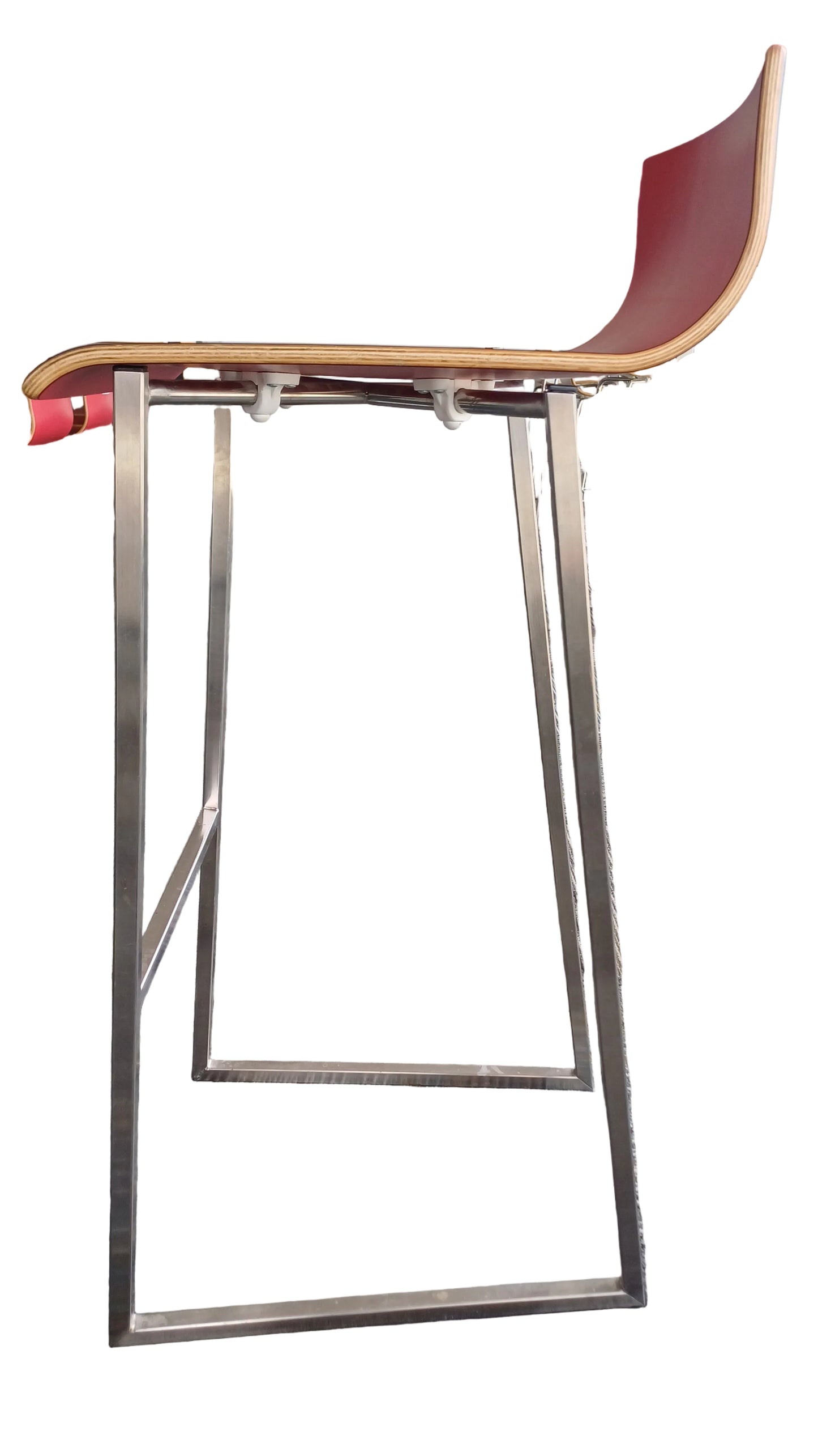 Tall Red Bar stool