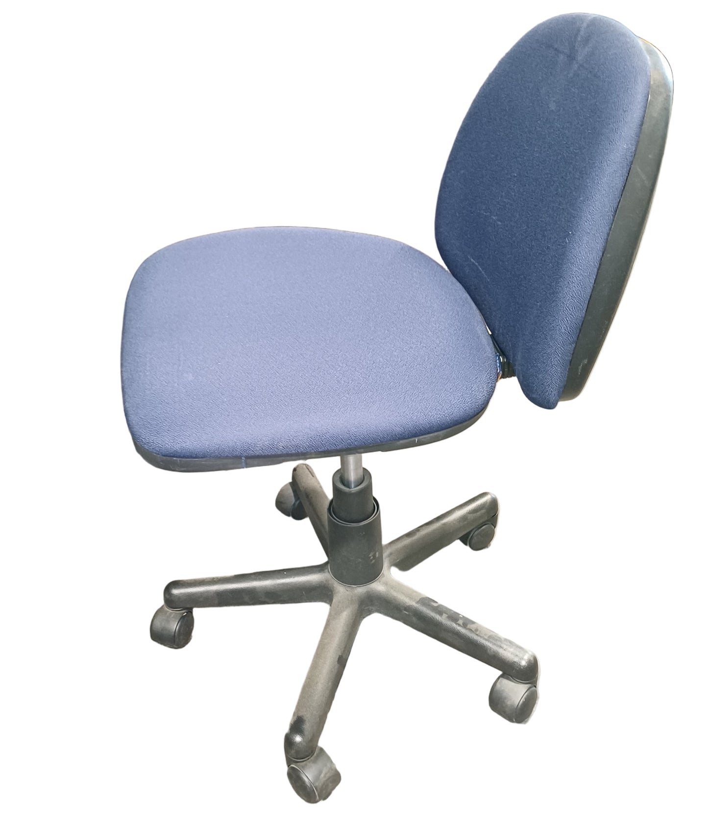 Navy office chair with wheels