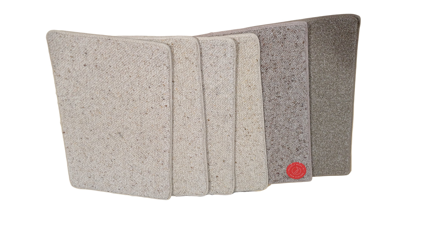 Assorted Beige Carpet Tiles - (Medium)