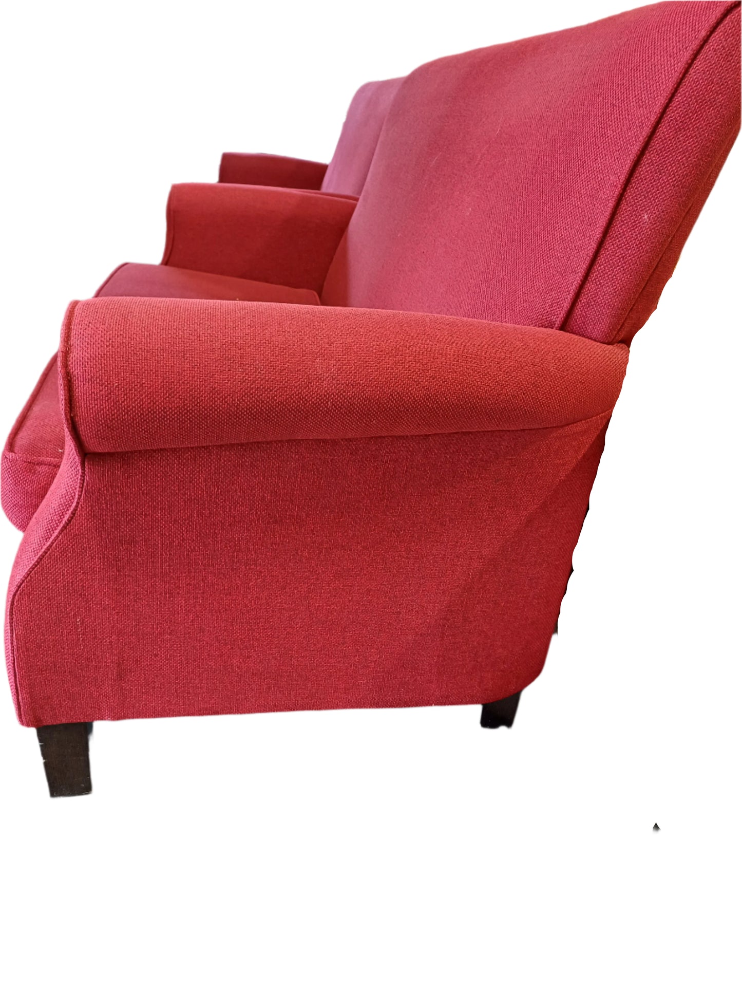 Red 2 seater couch