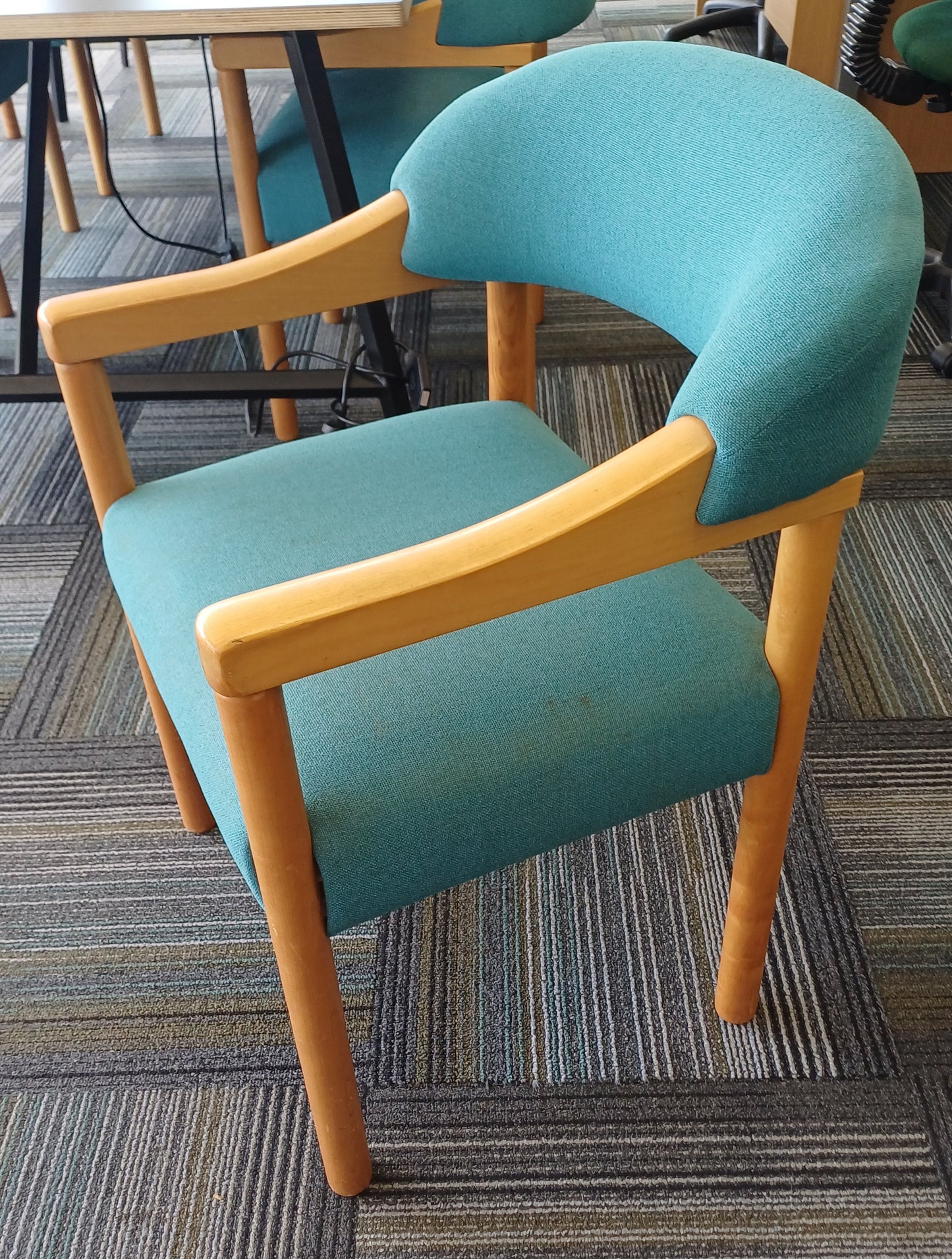 Office/Reception Chair-Blue