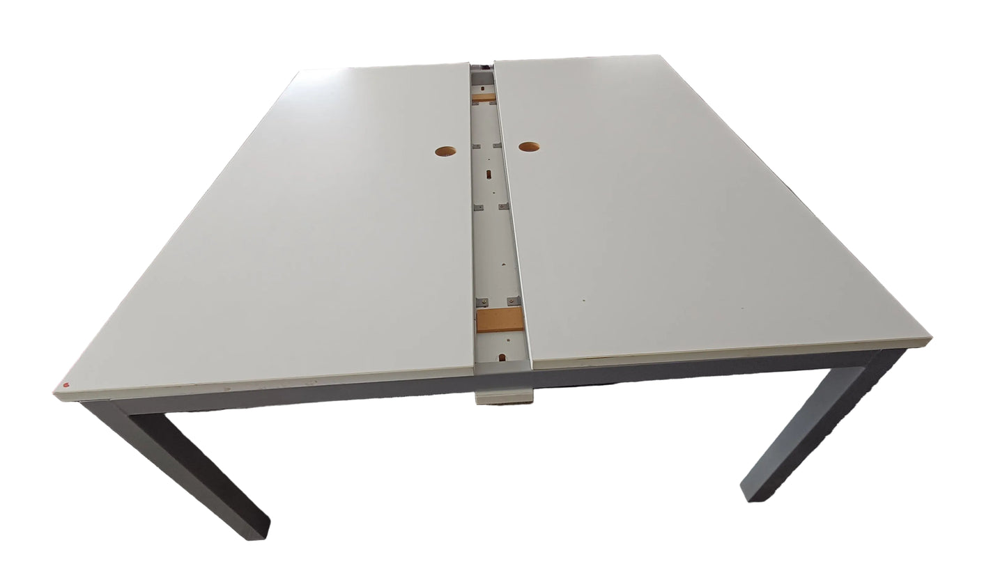 White double desk 1500mm