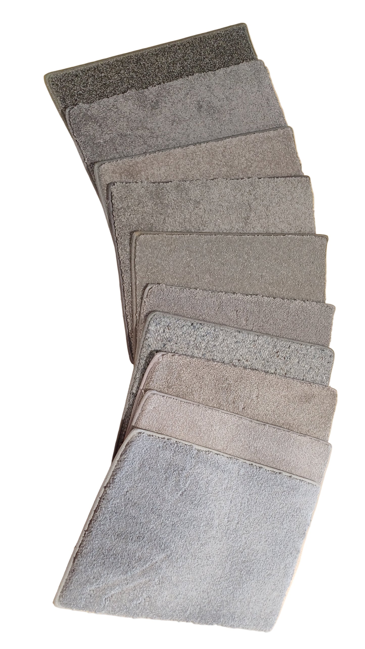 Assorted Grey Carpet Tiles - Medium