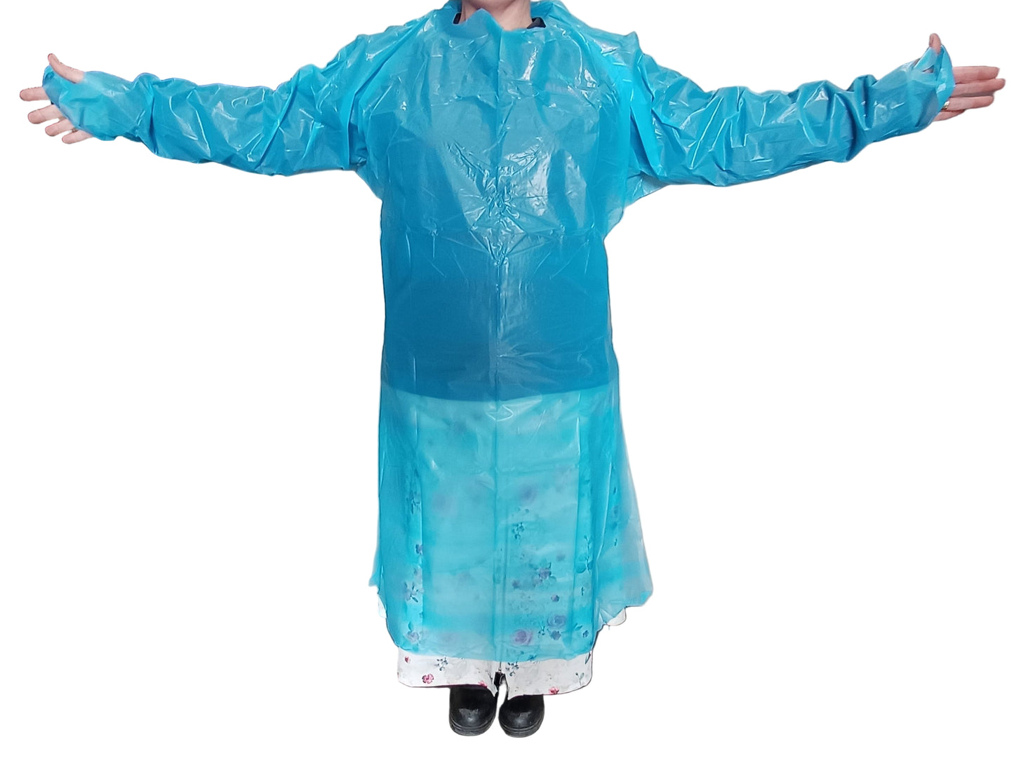 Disposable polythene aprons