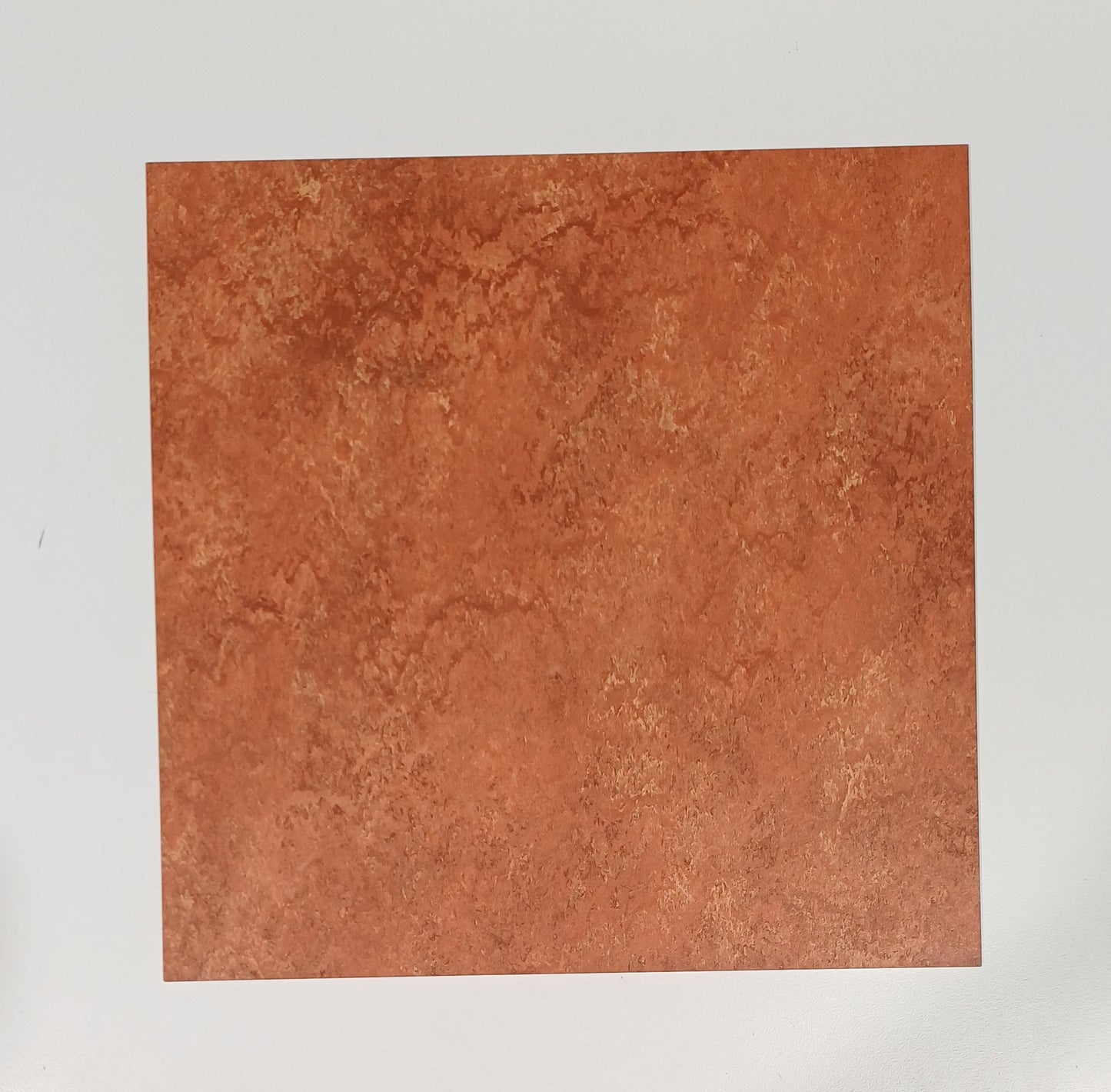 Linoleum Tiles - Terracotta Colour
