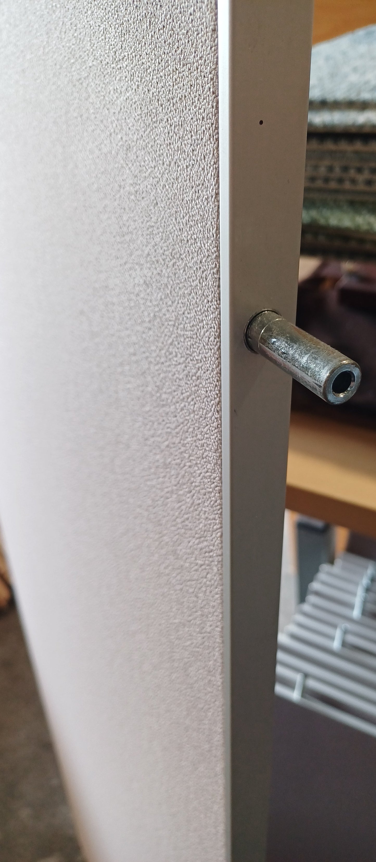 Grey office partition/room dividers