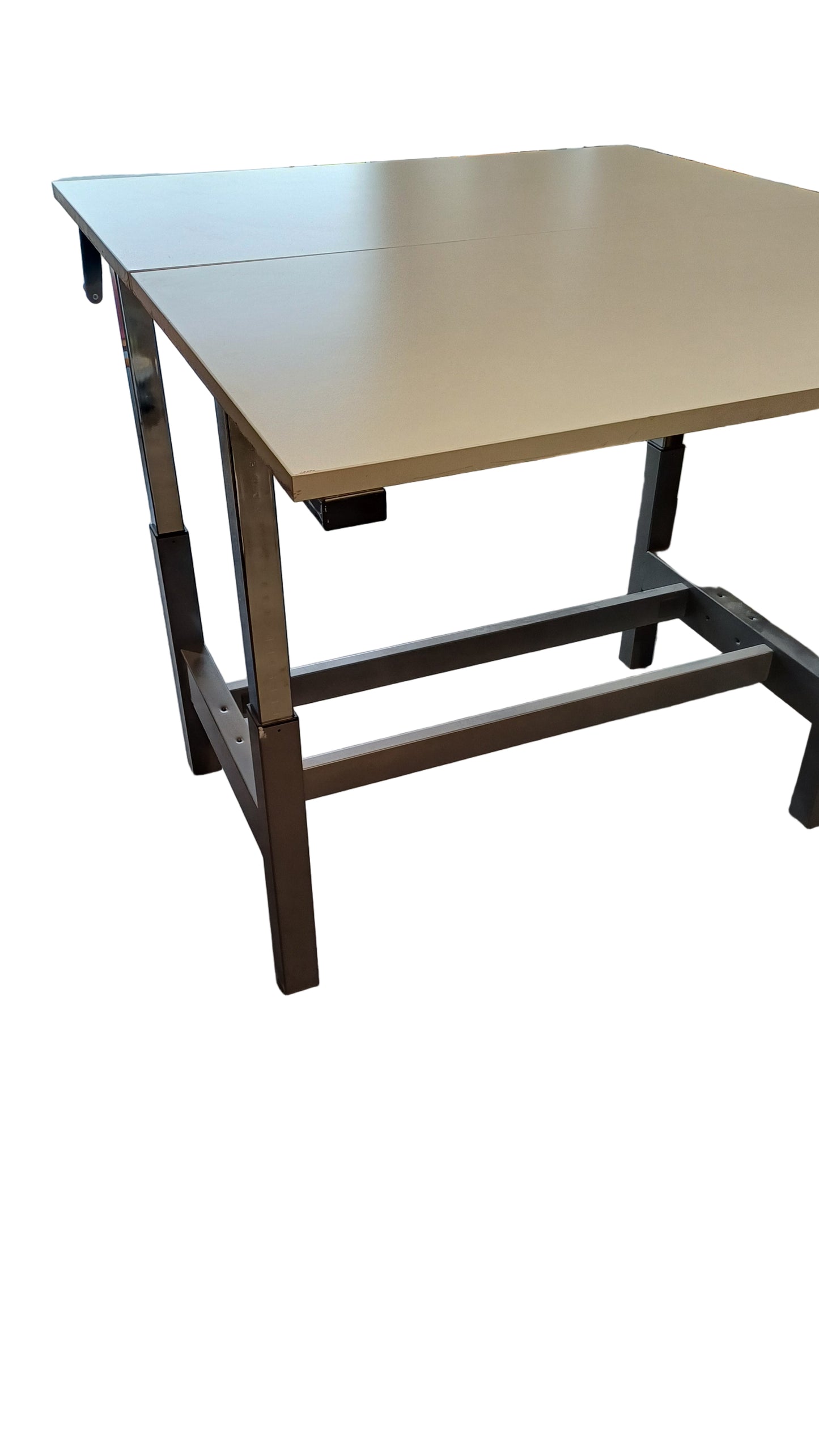 Adjustable windup Sit/Stand Double Desk-2 Person