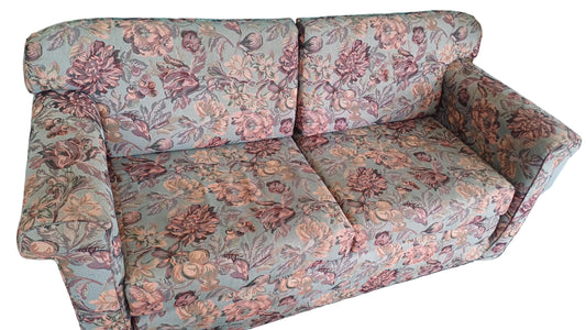 Floral 2 seater couch