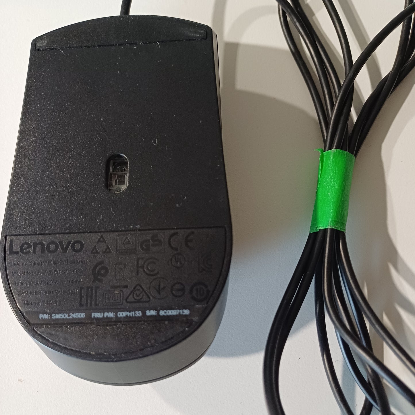 Wired mouse- Lenovo