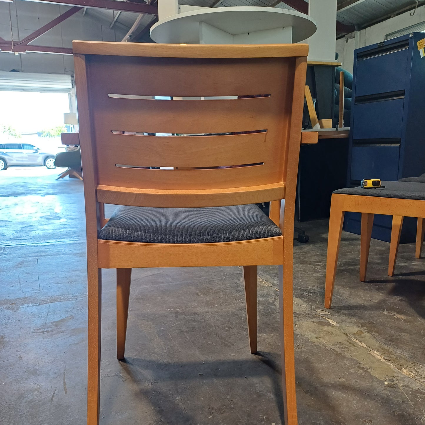 Dining room chair- Brown (with arm rests)