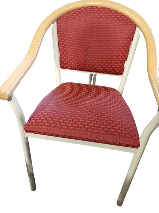 Reception chair- red