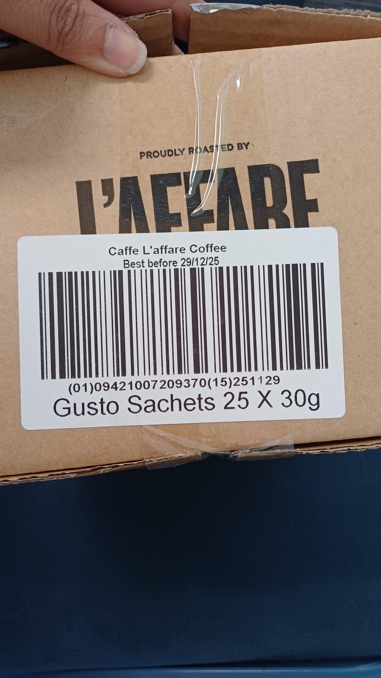 L'affare Gusto Sachets 25 x 30g box